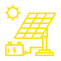 icono instalación de placas solares fotovoltaicas en Ourense y Galicia