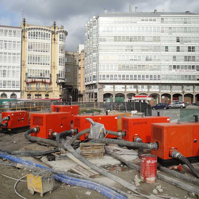 Alquiler bombas diesel en Ourense y Galicia